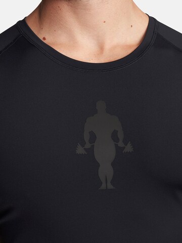 GOLD´S GYM APPAREL Functioneel shirt 'Rob' in Zwart