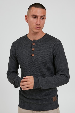 !Solid Sweater 'Terrance' in Grey: front