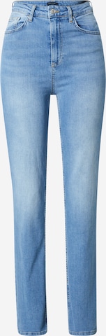 Trendyol גזרת סלים ג'ינס בכחול: מלפנים