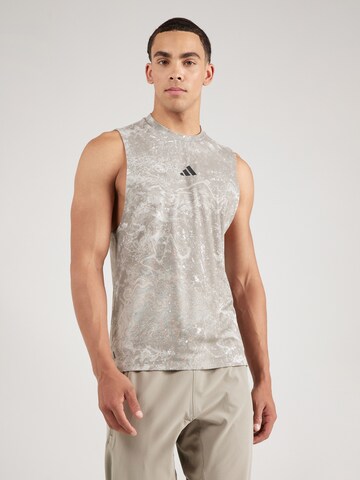 ADIDAS PERFORMANCE - Camiseta funcional 'Power' en beige: frente