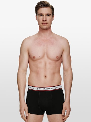 Reebok Boxershorts 'Barlow' in Zwart: voorkant