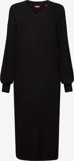 ESPRIT Robes en maille en noir, Vue avec produit