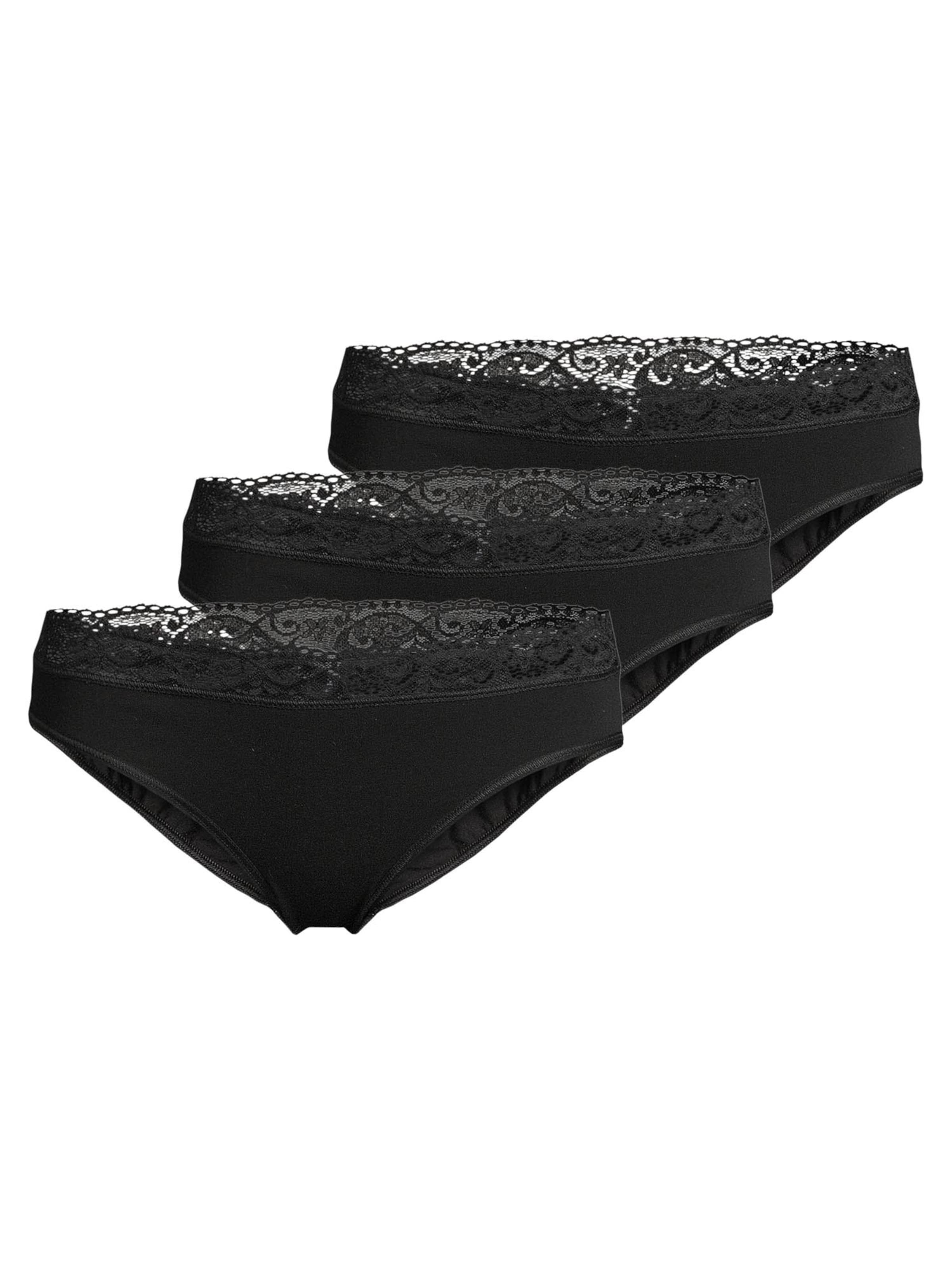 Nina von C. Panty 'Slipboutique' in Black: front