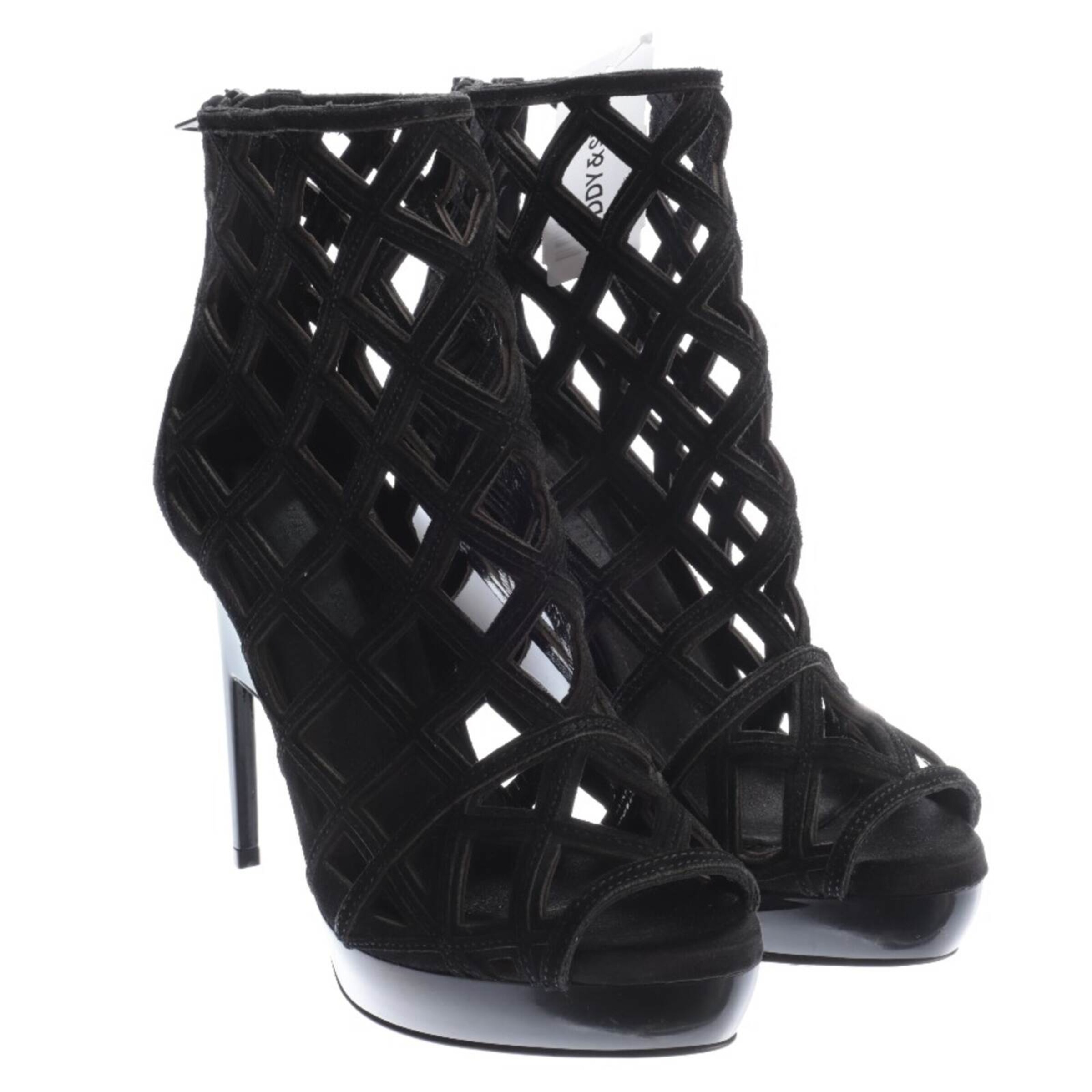 Burberry Prorsum Dress Boots in 35 in Black: front