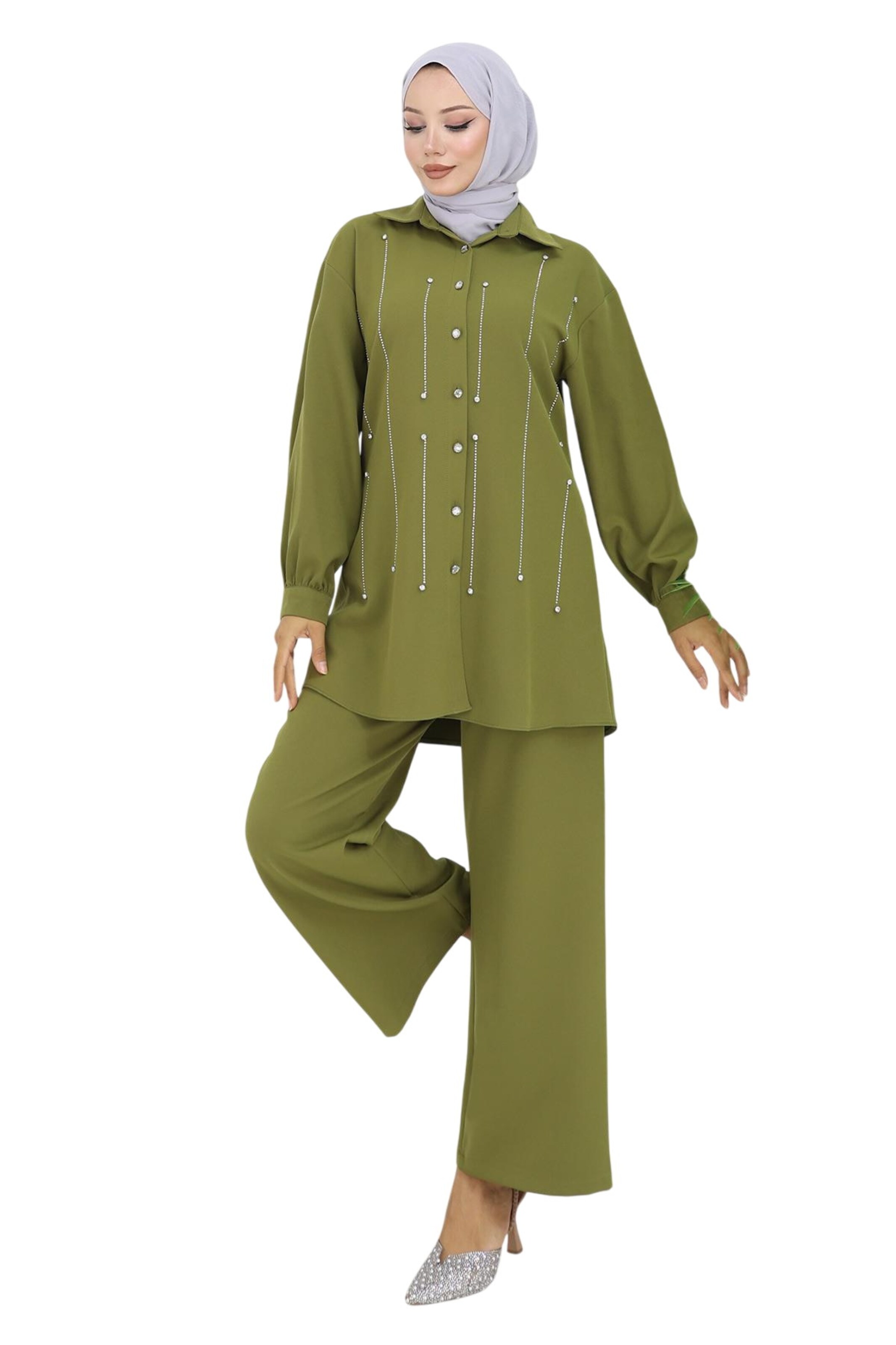 MODAMIHRAM Pantsuit in Green