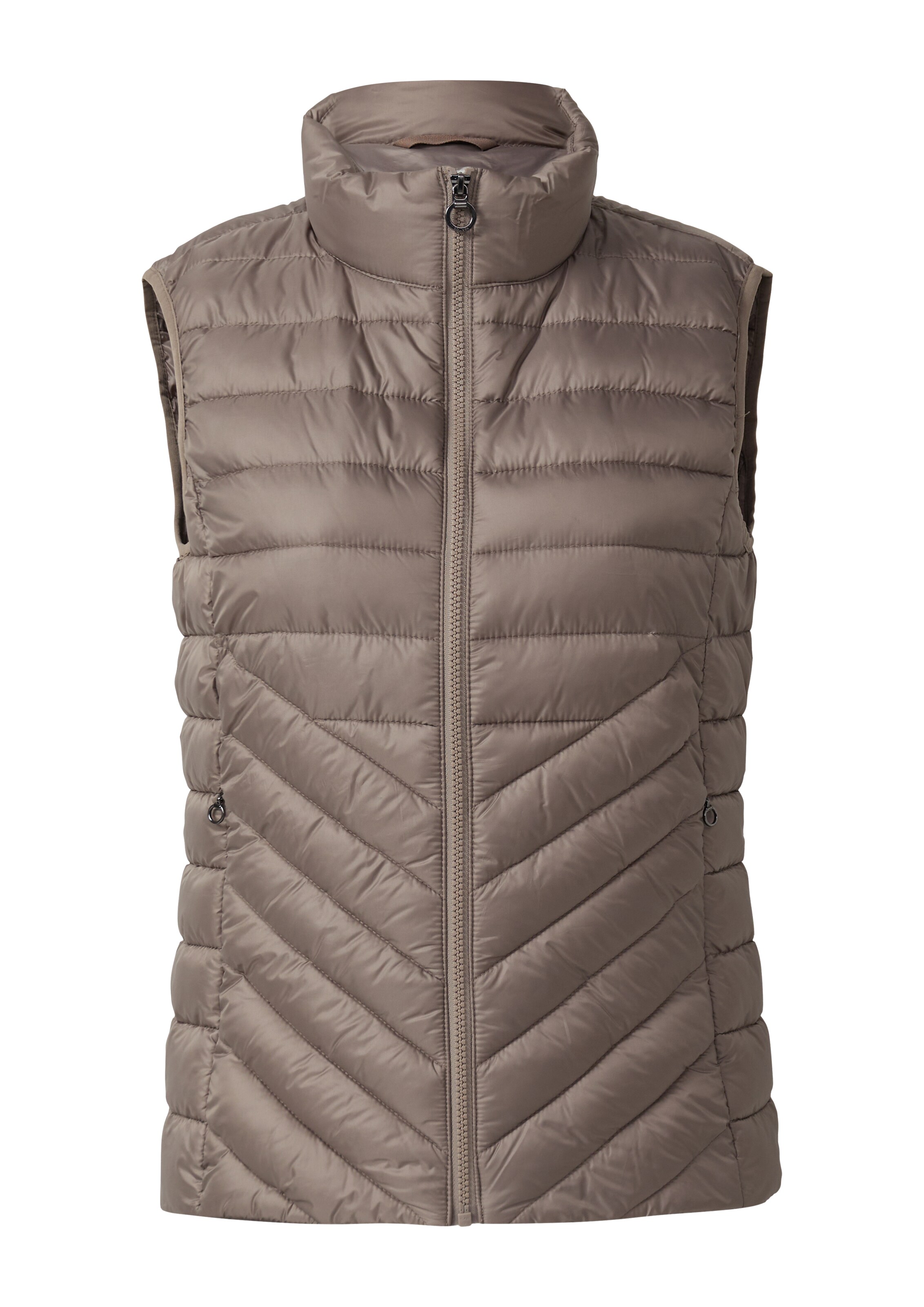 s.Oliver Bodywarmer in Bruin: voorkant