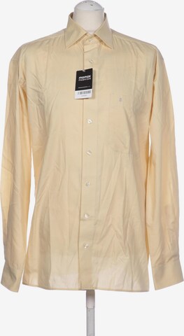 ETERNA Button Up Shirt in M in Yellow: front