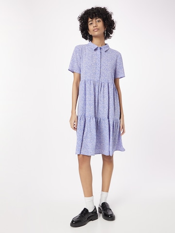 Robe-chemise 'PIPER' JDY en bleu : devant