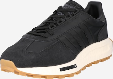 ADIDAS ORIGINALS Σνίκερ χαμηλό 'Retropy E5' σε μαύρο: μπροστά