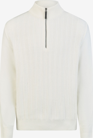 Pull-over PIERRE CARDIN en blanc : devant