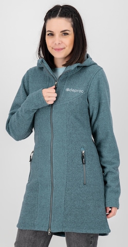 deproc Fleece jacket 'GLORY APRIL' in Blue: front