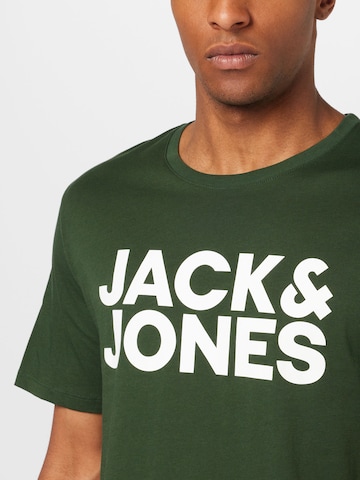 JACK & JONES Tričko – zelená
