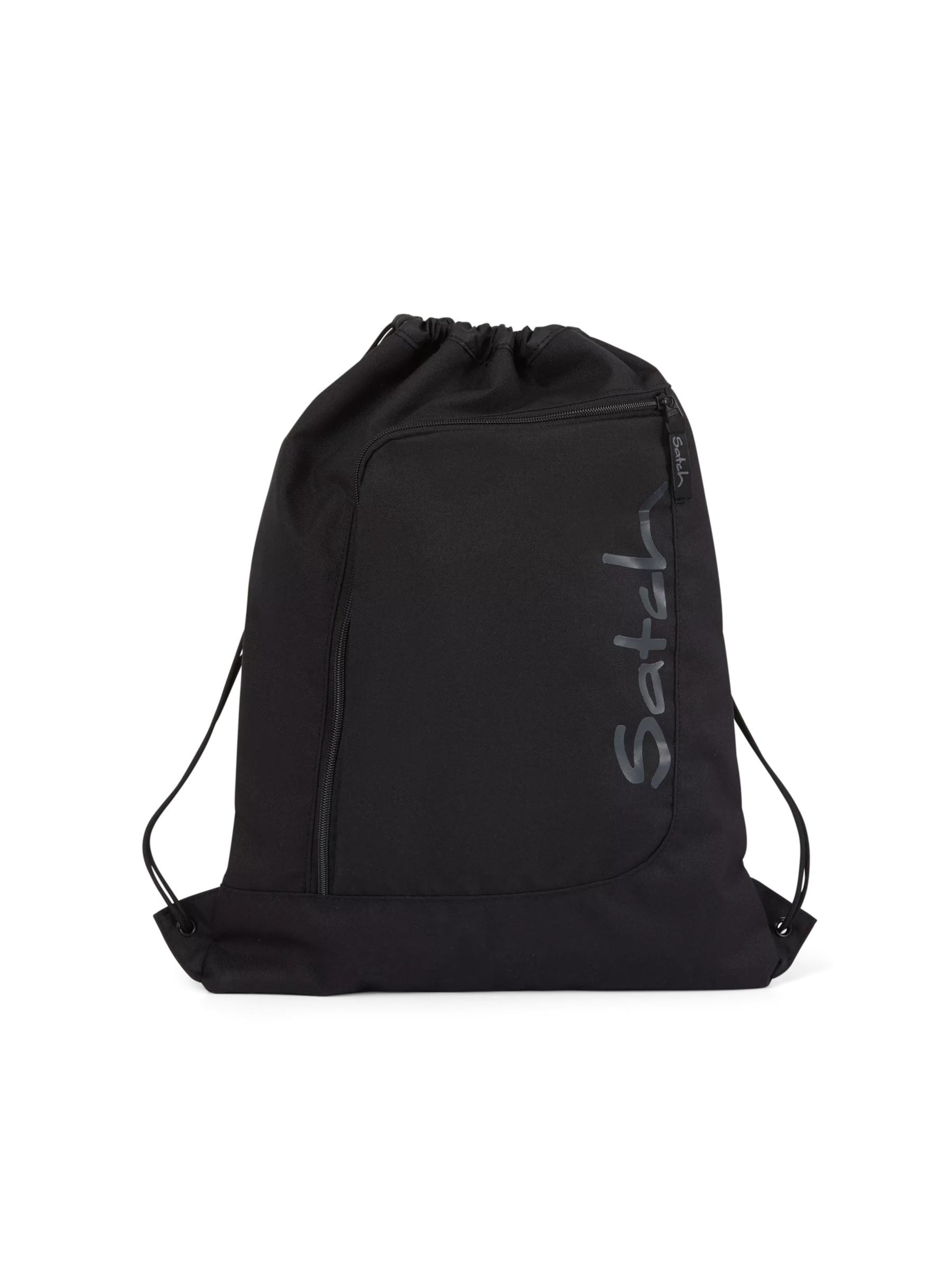 Satch Gym Bag 'Sportbeutel Sportbeutel' in Black: front