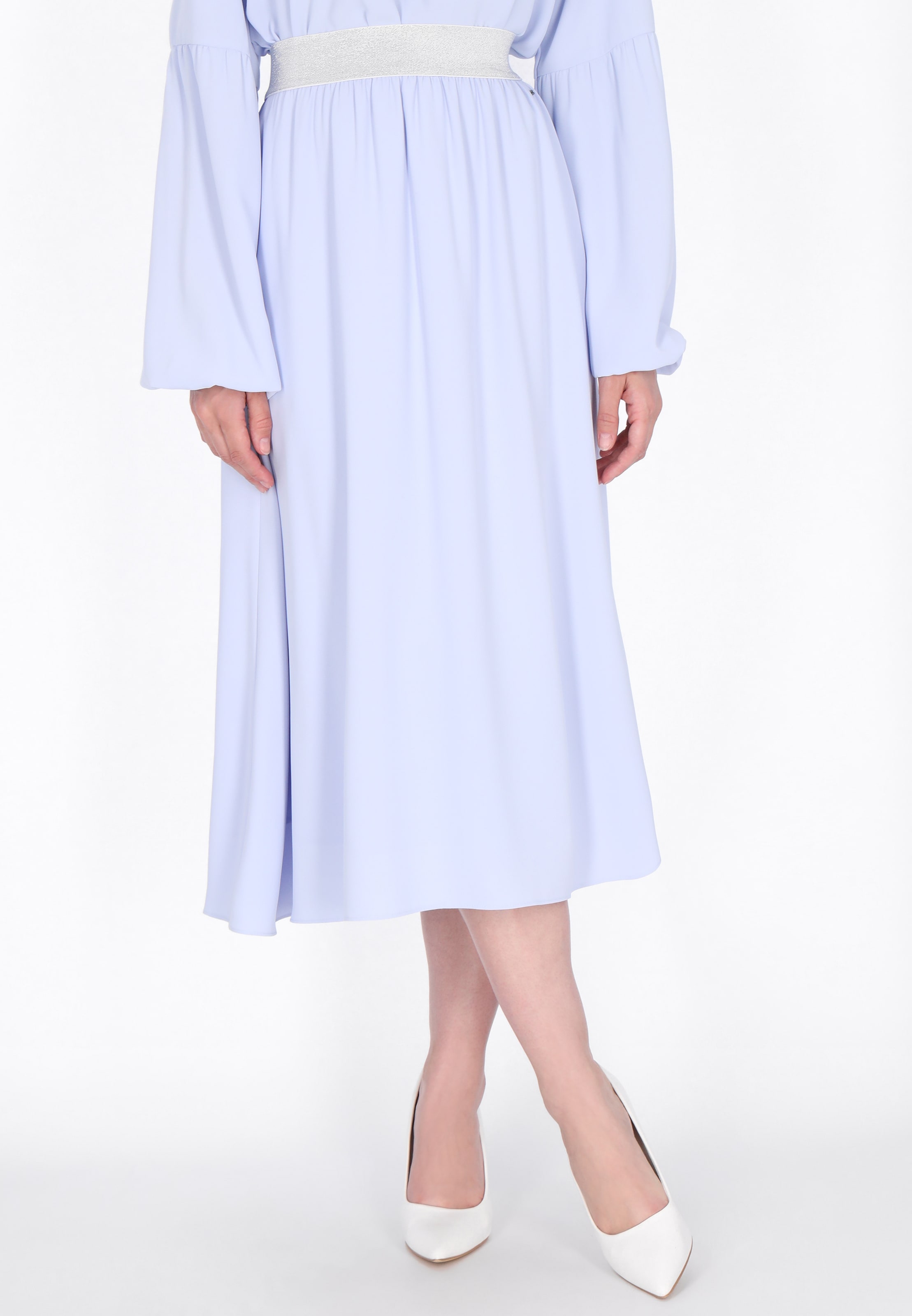 DreiMaster Klassik Sukně – modrá: přední strana