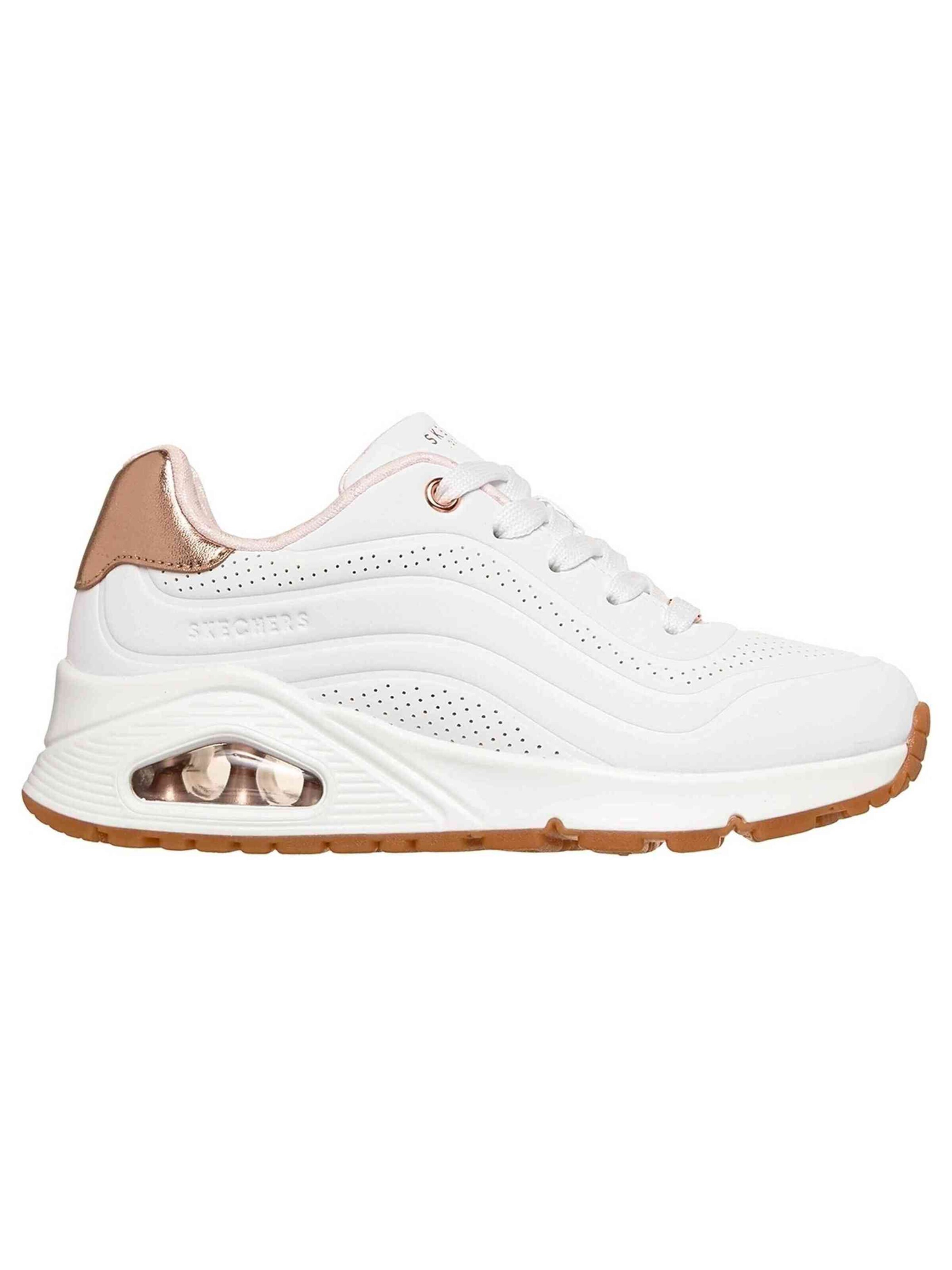 Scarpa sportiva di SKECHERS in bianco