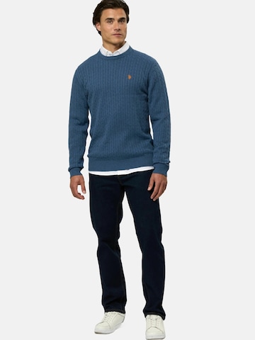 U.S. POLO ASSN. Pullover 'Mads' i blå