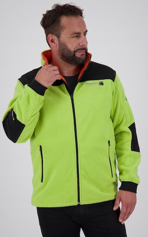 Veste en polaire 'CANADA MN' deproc en vert : devant