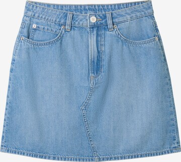 TOM TAILOR DENIM Rok in Blauw: voorkant