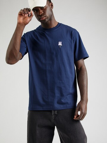 Iriedaily T-Shirt in Blau: Vorderseite