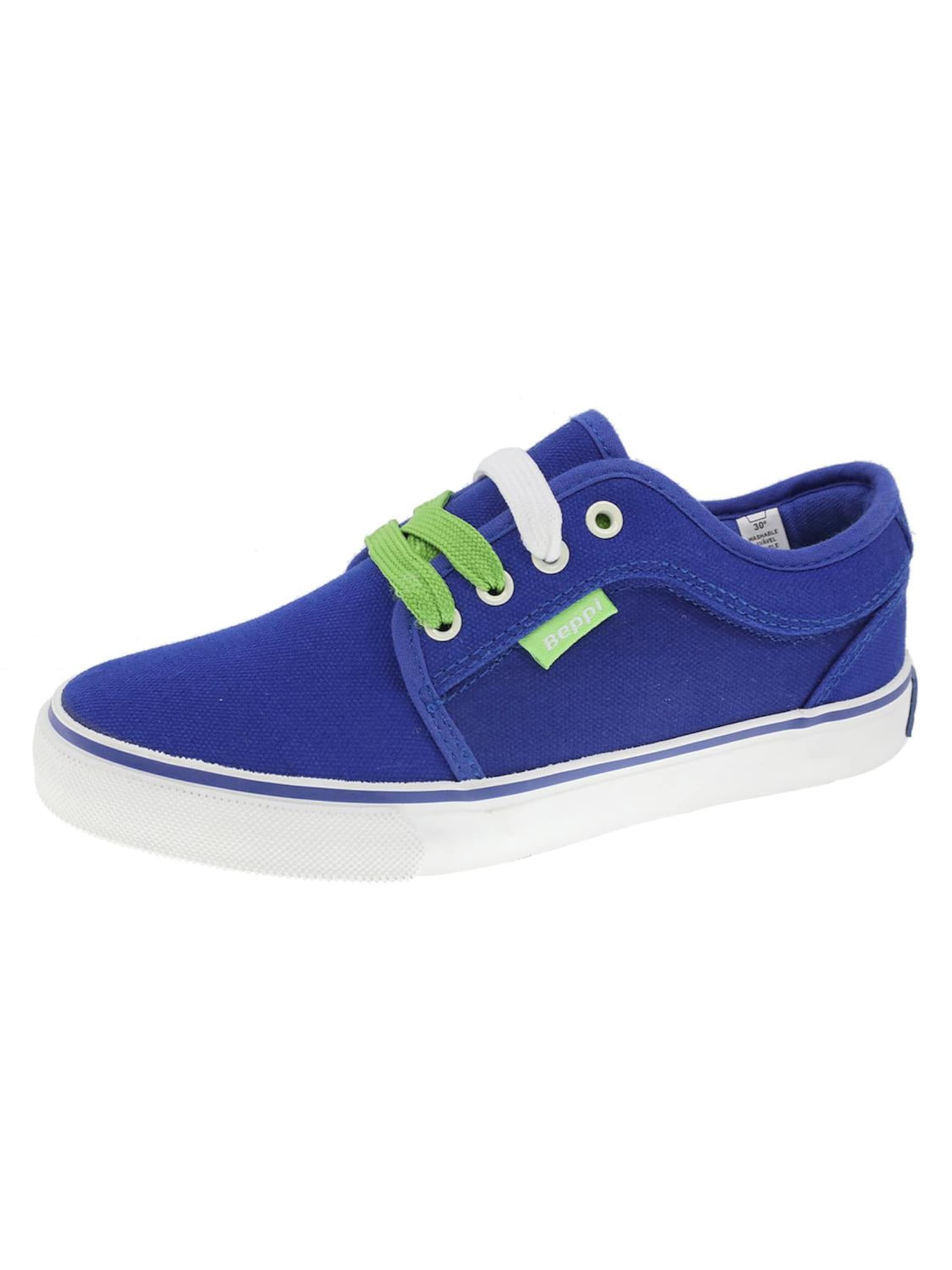 Sneaker 'Shoes Canvas Shoe' di Beppi in blu: frontale