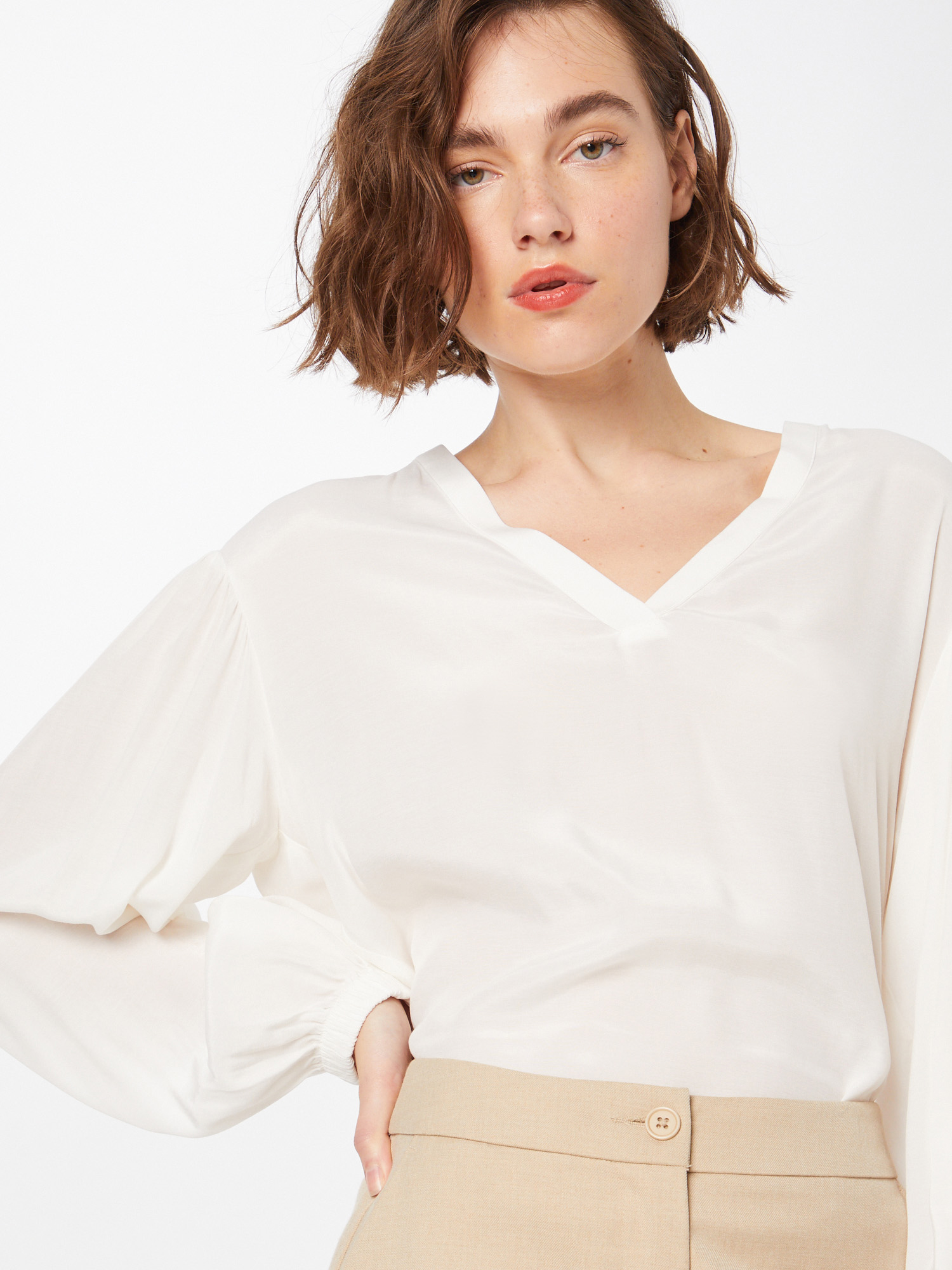 Abbigliamento Donna COMMA Camicia da donna in Bianco 