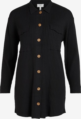 OBJECT Knit Cardigan 'Noelle' in Black: front