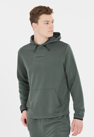 ENDURANCE Sports sweatshirt in Green: front