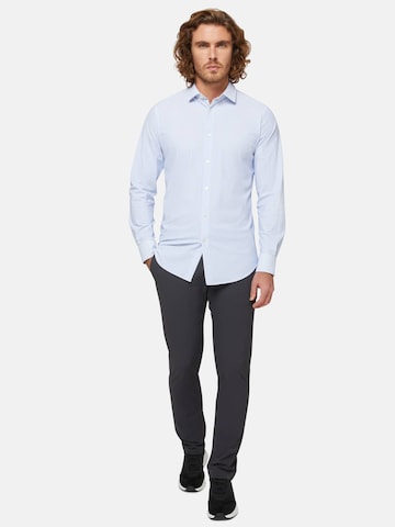 Boggi Milano Slim fit Button Up Shirt in Blue