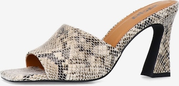 Mule SACHA en beige : devant