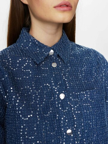 NÜMPH Blouse 'Journey' in Blauw