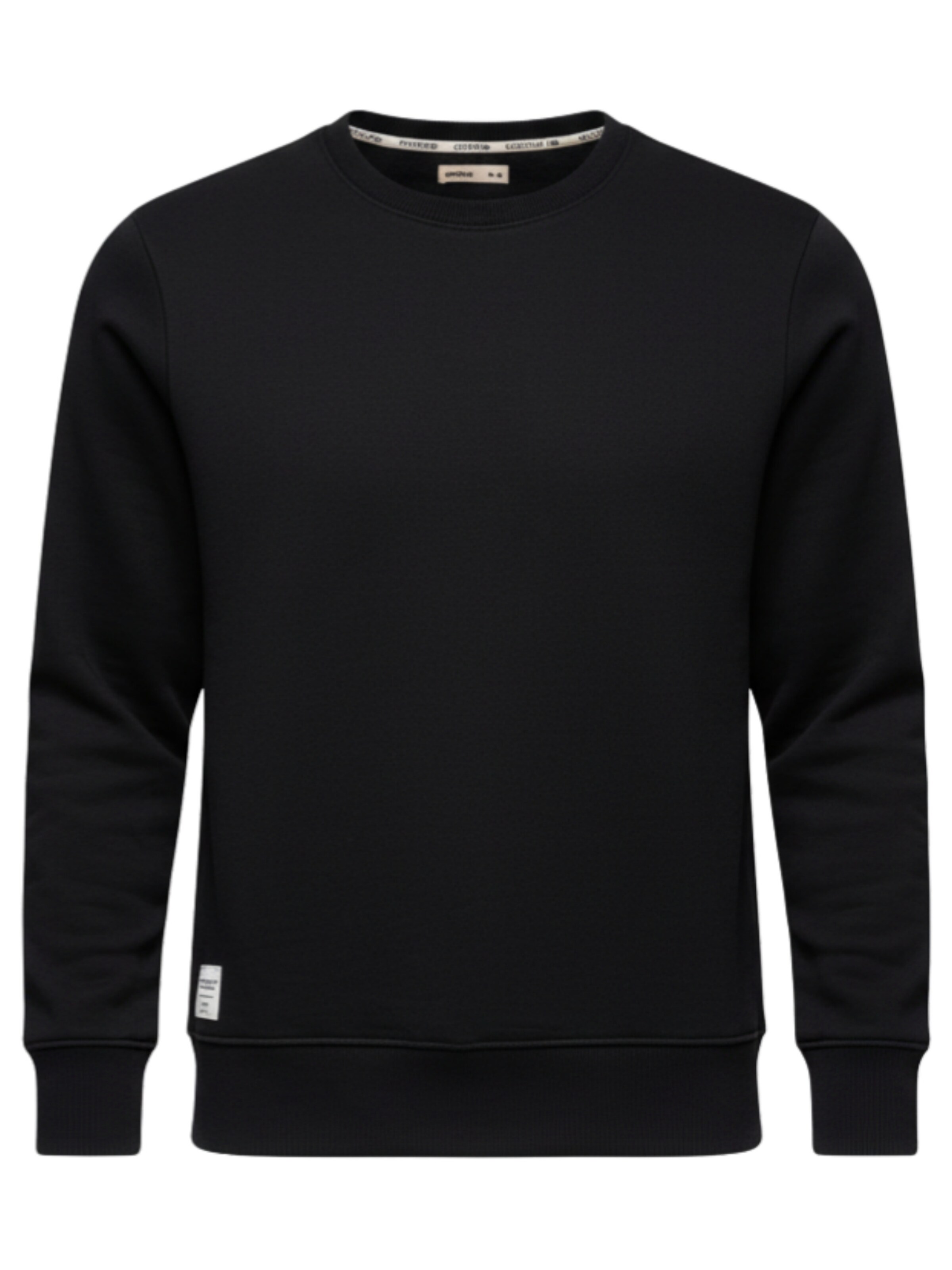 Ombre - Sudadera en negro: frente