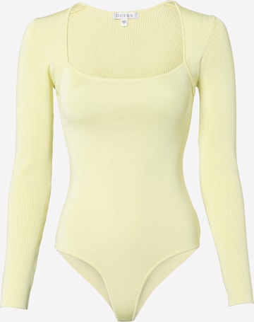 GUESS Shirt Bodysuit 'CLARIE' in Green: front