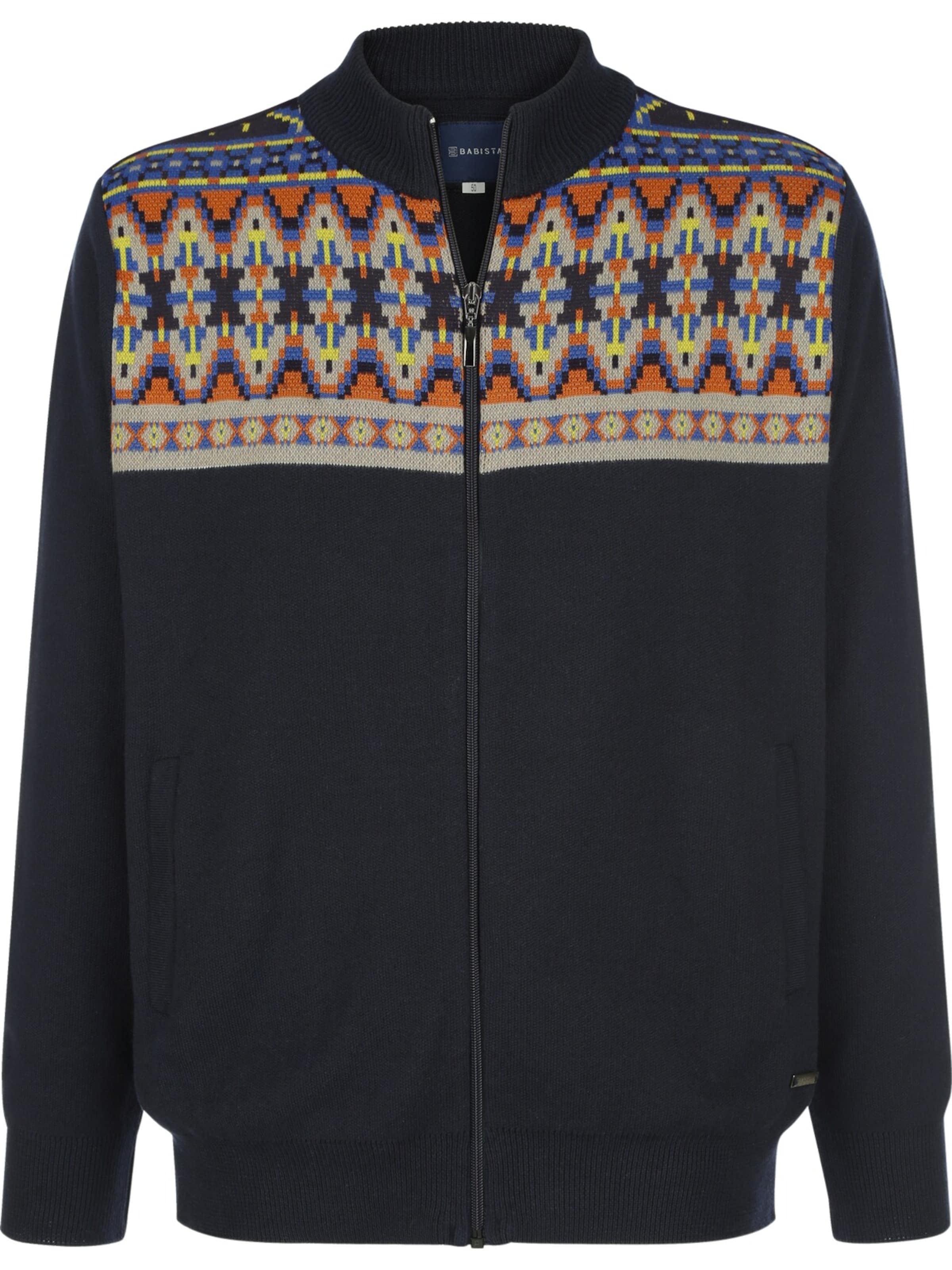 BABISTA Strickjacke ' Stilini ' in Blau: Vorderseite