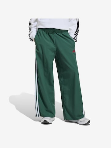 žalia ADIDAS SPORTSWEAR „Baggy“ Sportinės kelnės: priekis