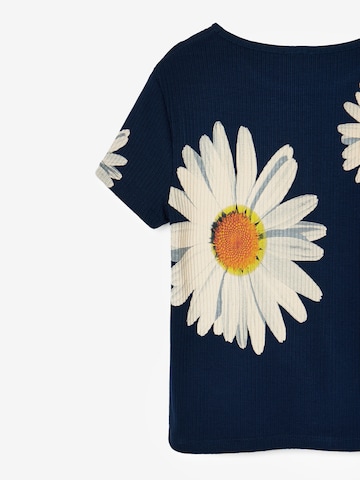 Desigual T-shirt 'Daisy' i blå