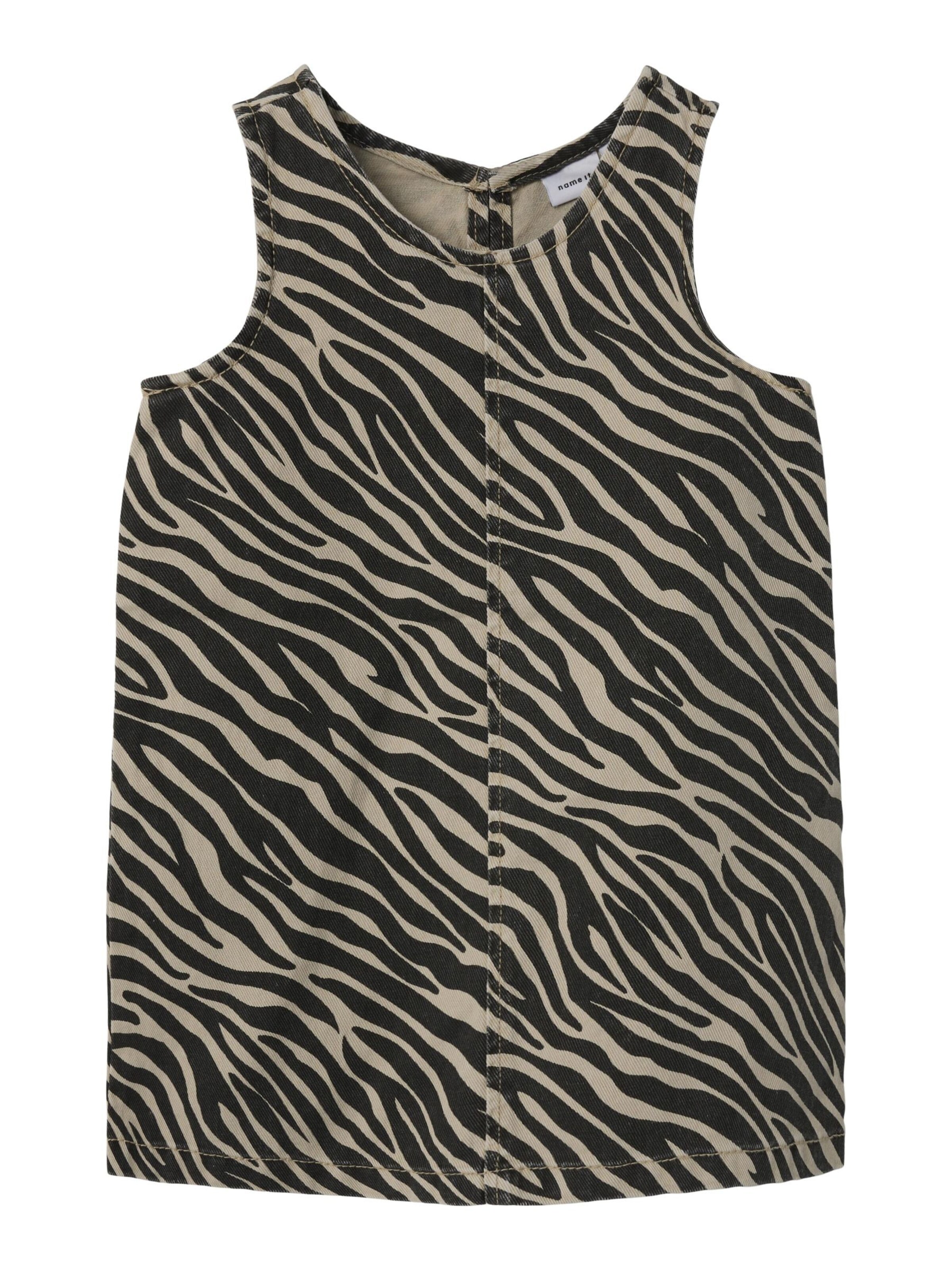 NAME IT - Vestido en gris: frente