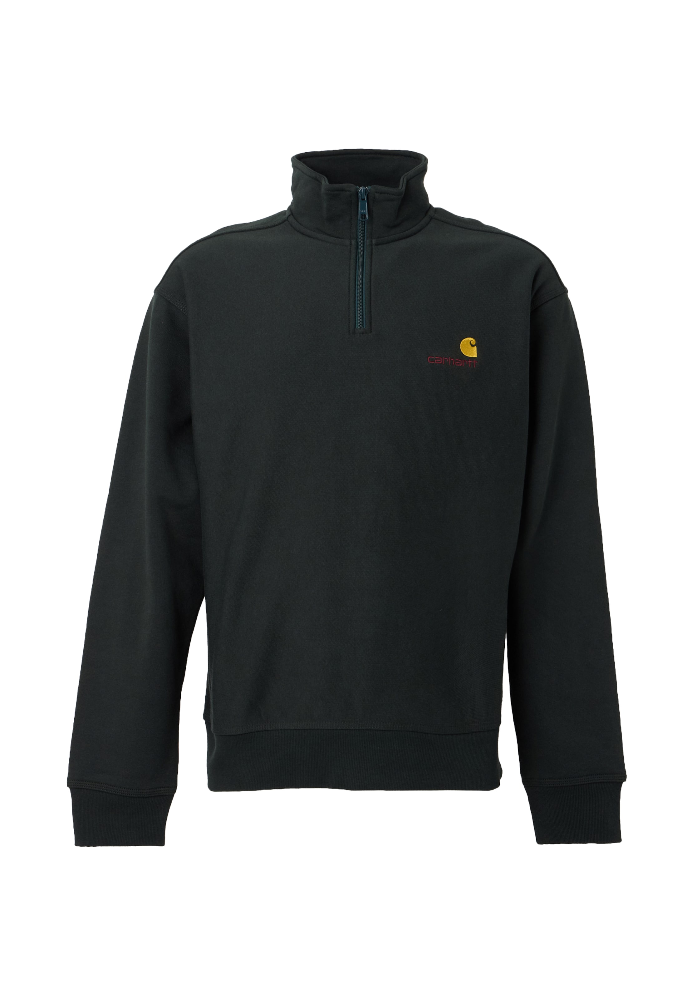 Felpa 'American Script' di Carhartt WIP in nero: frontale