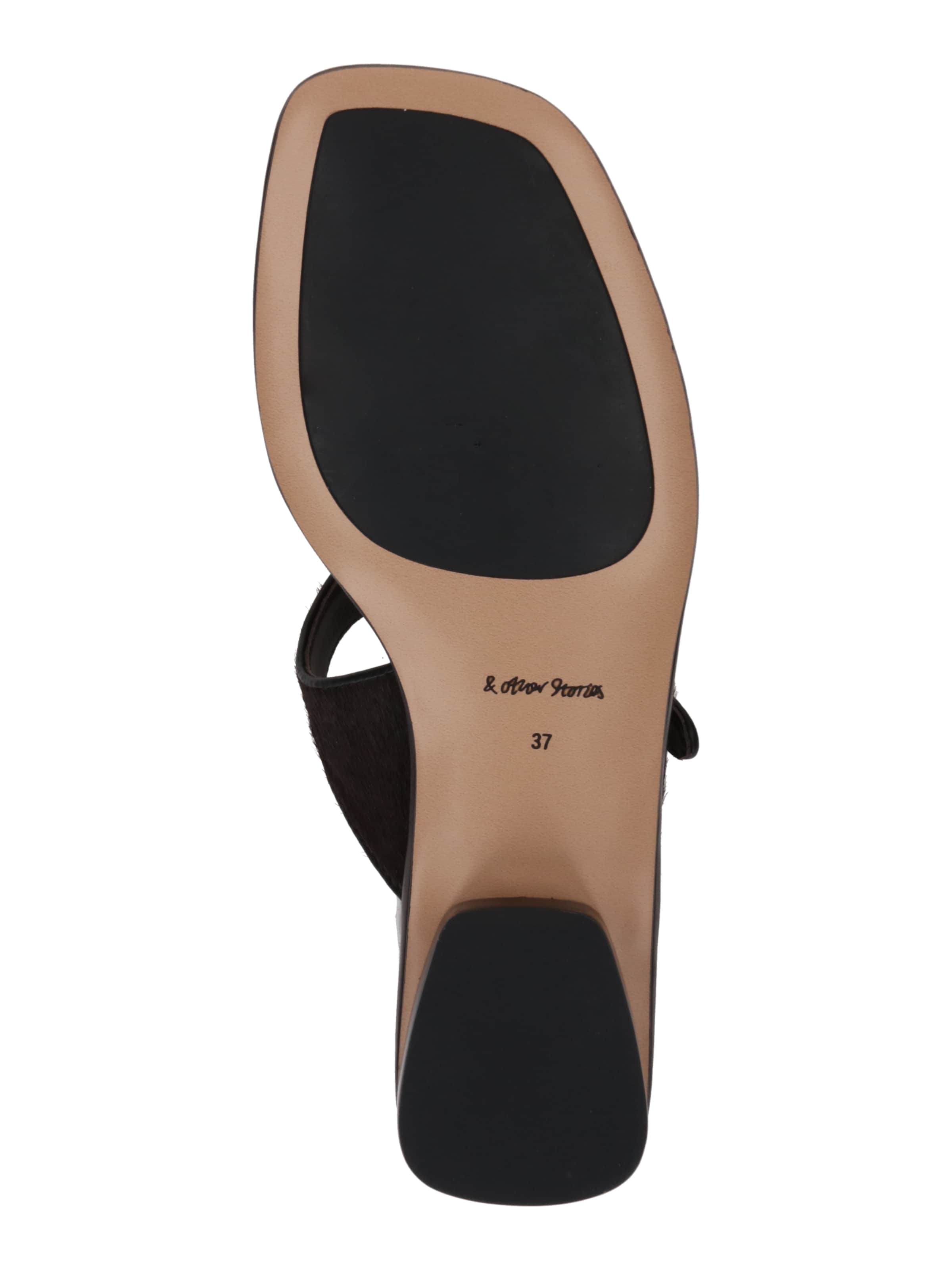 Flip-flops de la & Other Stories pe maro