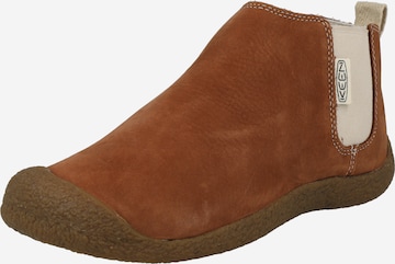 KEEN Chelsea Boots in Braun: predná strana