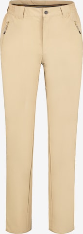 Regular Pantalon outdoor 'Baird' ICEPEAK en beige : devant