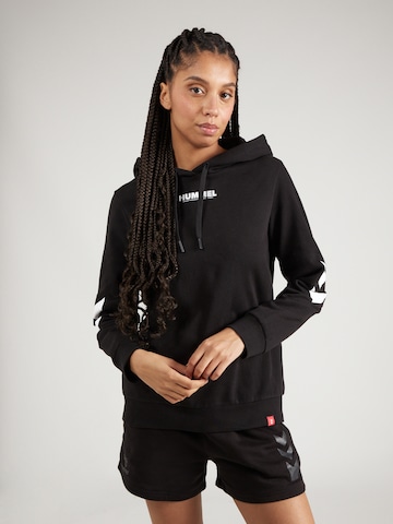 Hummel Αθλητική μπλούζα φούτερ 'Legacy' σε μαύρο