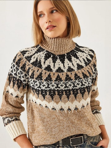 Pullover di Bianco Lucci in marrone