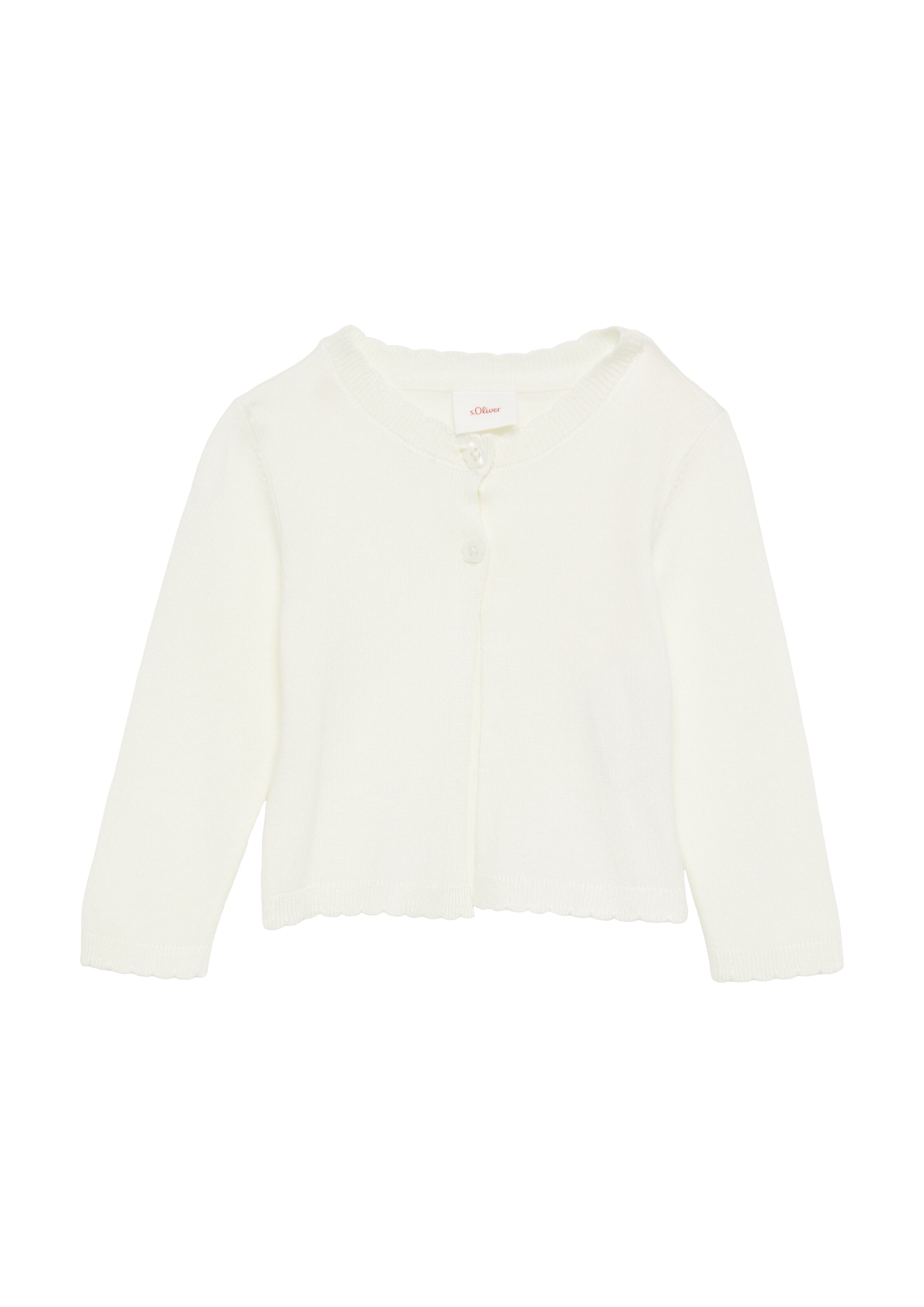 Cardigan s.Oliver en beige : devant