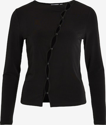 VILA Knit cardigan 'UTIA' in Black: front