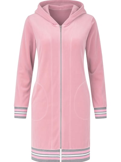 Vivisence Robe de chambre '5018' en rose, Vue avec produit