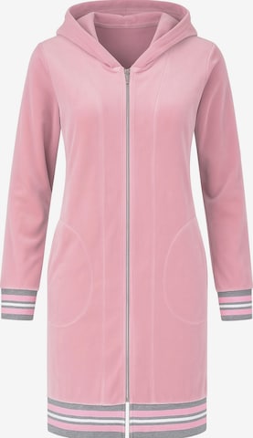 Vivisence Morgenmantel '5018' in Pink: Vorderseite