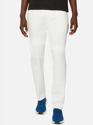 Boggi Milano Regular Jeans in White: front