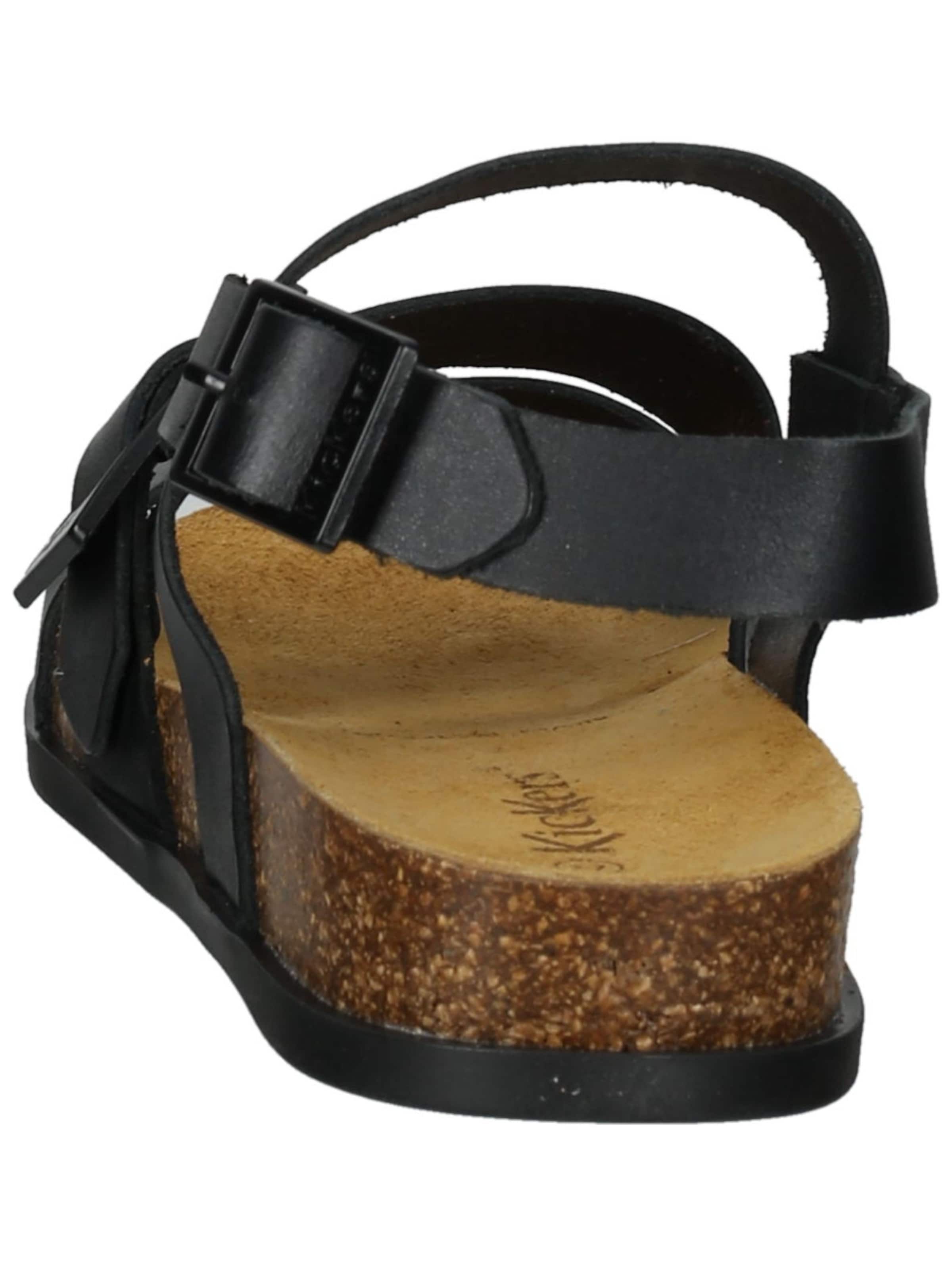 Sandalo con cinturino di Kickers in nero