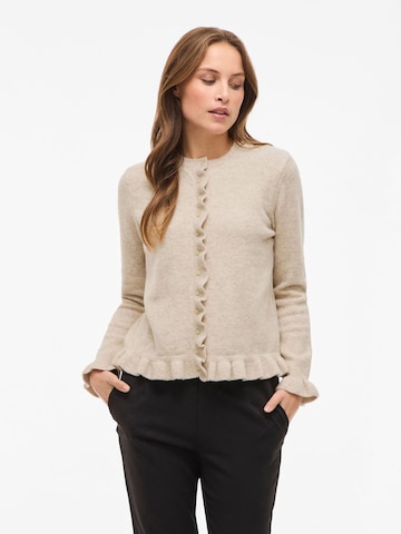 VILA - Cárdigan 'VIJACIA' en beige: frente