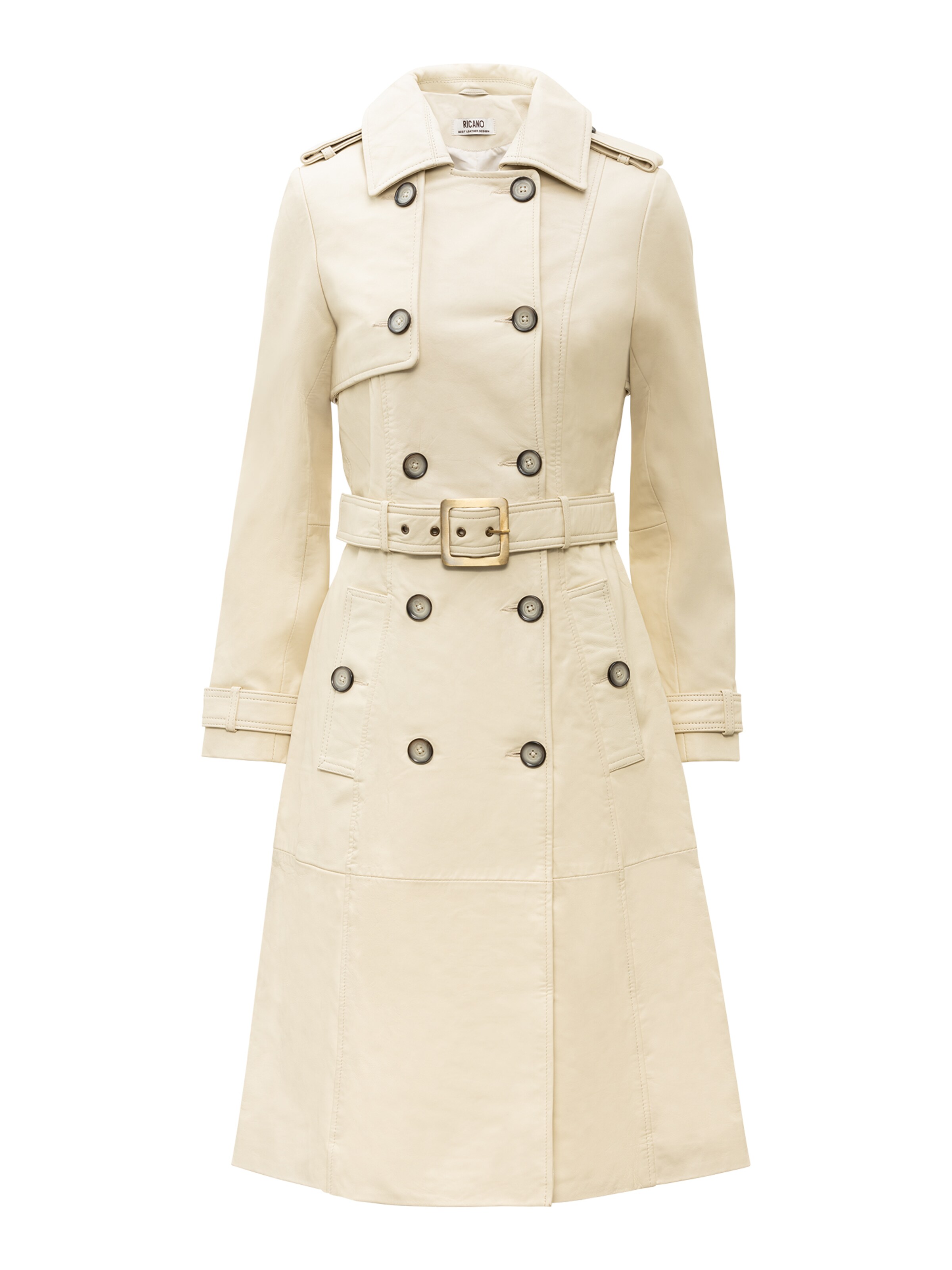 Cappotto di mezza stagione 'Gloria' di RICANO in beige: frontale